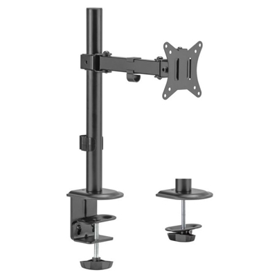 STAFFA X MONITOR DA TAVOLO (ARTICOLATO) 17-32 EQUIP 650156 SUPP.FINO A 9KG- VESA FINO A 100X100 ROTAZIONE 360