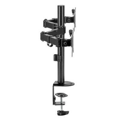 STAFFA X MONITOR DA TAVOLO (ARTICOLATO) 17-32 EQUIP 650157 SUPP.FINO A 9KG A SCHERMO - VESA FINO A 100X100 ROTAZIONE 360 -