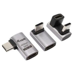 ADATTATORE USB4C A C EQUIP 133478 40GBPS-PD 240W (CONFEZIONE DA 3)- EAN: 4015867238394