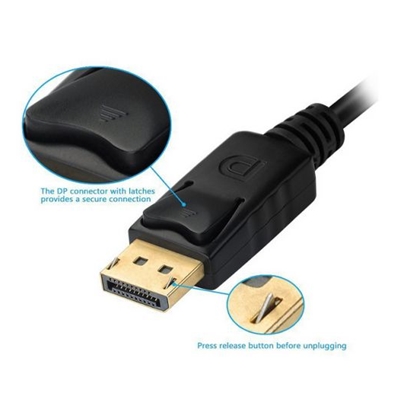 ADATTATORE DA DISPLAYPORT A VGA HDMI DVI EQUIP 133441NERO - EAN: 4015867227541