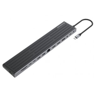 DOCKING STATION MST 14 IN1 CONCEPTRONIC DONN32B USB 3.2 GEN 1 2P HDMI