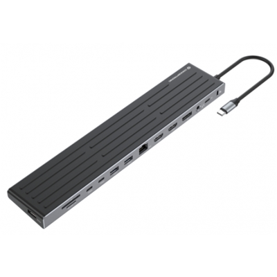 DOCKING STATION MST 14 IN1 CONCEPTRONIC DONN32B USB 3.2 GEN 1 2P HDMI