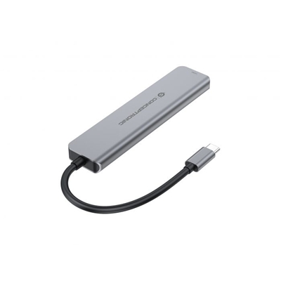 DOCKING STATION 6 IN 1 USB3.2 GEN1 CONCEPTRONIC DONN33G 2P USB-A 5GBPS 2P USB-C 5GBPS 100W USB PD