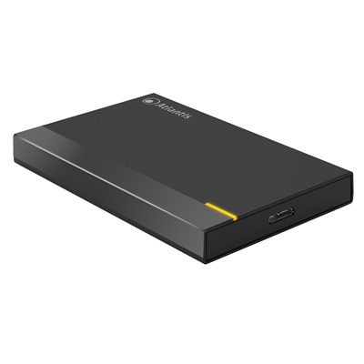 BOX EST X HD2.5 SATA ATLANTIS P012-SU366-B2 USB3.0 PLASTICA ABS LUCIDANERO EAN 8026974023441