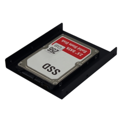STAFFA/BRACKET PER 1 SSD/HD DA 2.5 A 3.5 METALLO ATLANTIS A06-BRA110 – INCL.KIT DI FISSAGGIO – GARANZIA 2 ANNI