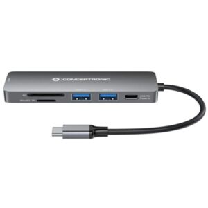DOCKING STATION 6IN1 CONCEPTRONIC DONN11G USB3.2 - 1X USB-A2.0/3.0 1X USB-C PD 1XHDMI