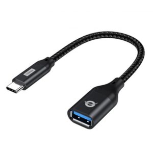 ADATTATORE USB 3.2 GEN 2 A USB-A OTG CONCEPTRONIC ABBY18B VELOCIT+Ç DI TRASF.FINO A 10GB/S- 3A