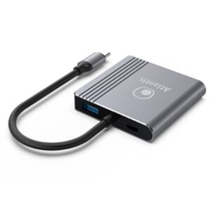 ADATTATORE TYPE-C A DUAL HDMI ATLANTIS A04-TC_2HDMI+ -RIS.FINO A 1920X1080@60HZ - CAVO 18CM