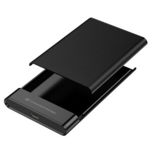 BOX EST X HDD/SSD 2.5 ((SPESS DA 7MM A 9.5MM) CONCEPTRONIC DANTE06B USB 3.0 - INCLUDE UN CAVO 2 IN 1 USB-C E USB-A
