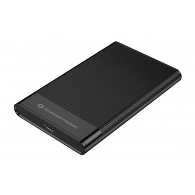 BOX EST X HDD/SSD 2.5 ((SPESS DA 7MM A 9.5MM) CONCEPTRONIC DANTE06B USB 3.0 - INCLUDE UN CAVO 2 IN 1 USB-C E USB-A