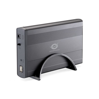 BOX EST X HD3.5 SATA CONCEPTRONIC CHD3SU (NECESSARIO HD) INTERF. USB 2.0 - NERO SATINATO
