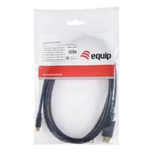 CAVO MINI DISPLAYPORT A DISPLAYPORT EQUIP 133442 M/M RISOL. FINO A 4K/60HZ 2.0MT - EAN: 4015867229552
