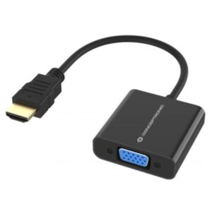 ADATTATORE DA HDMIA VGA CONCEPTRONIC ABBY20B- SUPPORTA RISOLUZIONI FINO A 1080P 60HZ