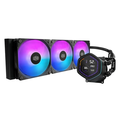 DISS LIQUIDO COOLER MASTER MLX-D36M-A18PA-RD ML CORE NEX DIGITAL 360 NERO ARGB LGA1851-1700-1200 AM5-AM4 3XFAN 394X119.6X27